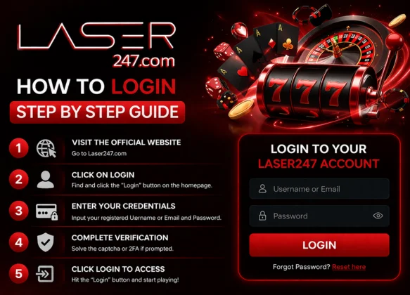 How to Login to Laser247 — Step by Step Guide