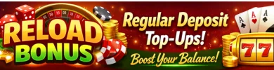 Reload Bonus — Regular Deposit Top-Ups